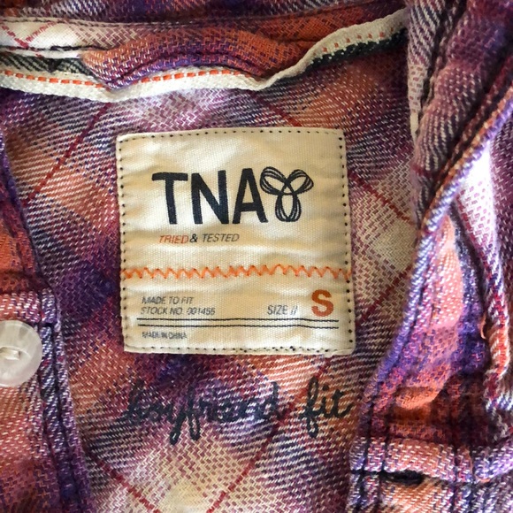 Button up flannel top - Picture 3 of 3